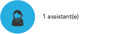 1 assistant(e)