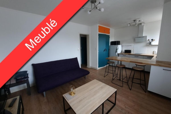 Appartement T2 de 33 m² à louer à SAINT-NAZAIRE