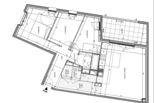 Appartement T4 de 78 m² à louer à NANTES